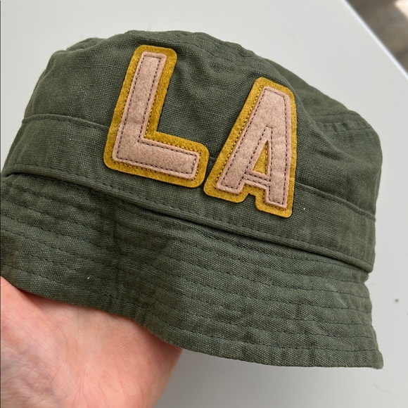Nick Fouquet Olive Green Hat with Floral Lining main image 2
